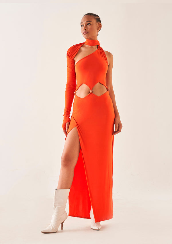 Vestido Flame Orange